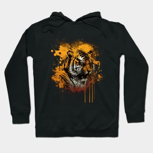 tiger face Hoodie